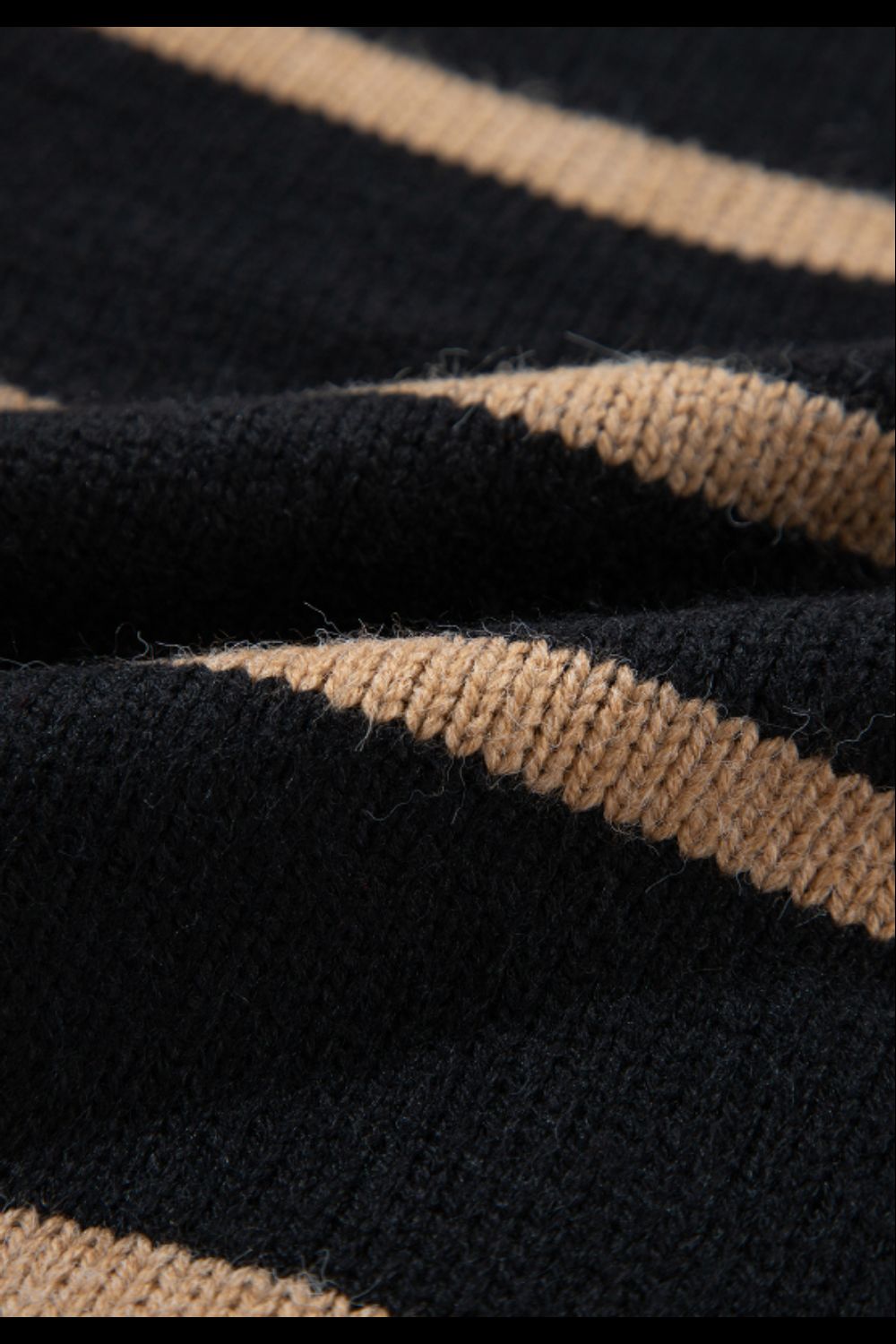 Striped Button Down Long Sleeve Cardigan-Angel Casuals