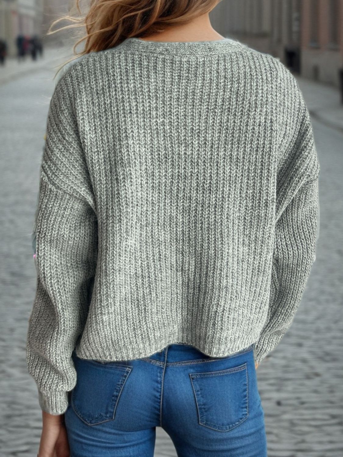 Button Down Long Sleeve Cardigan-Angel Casuals