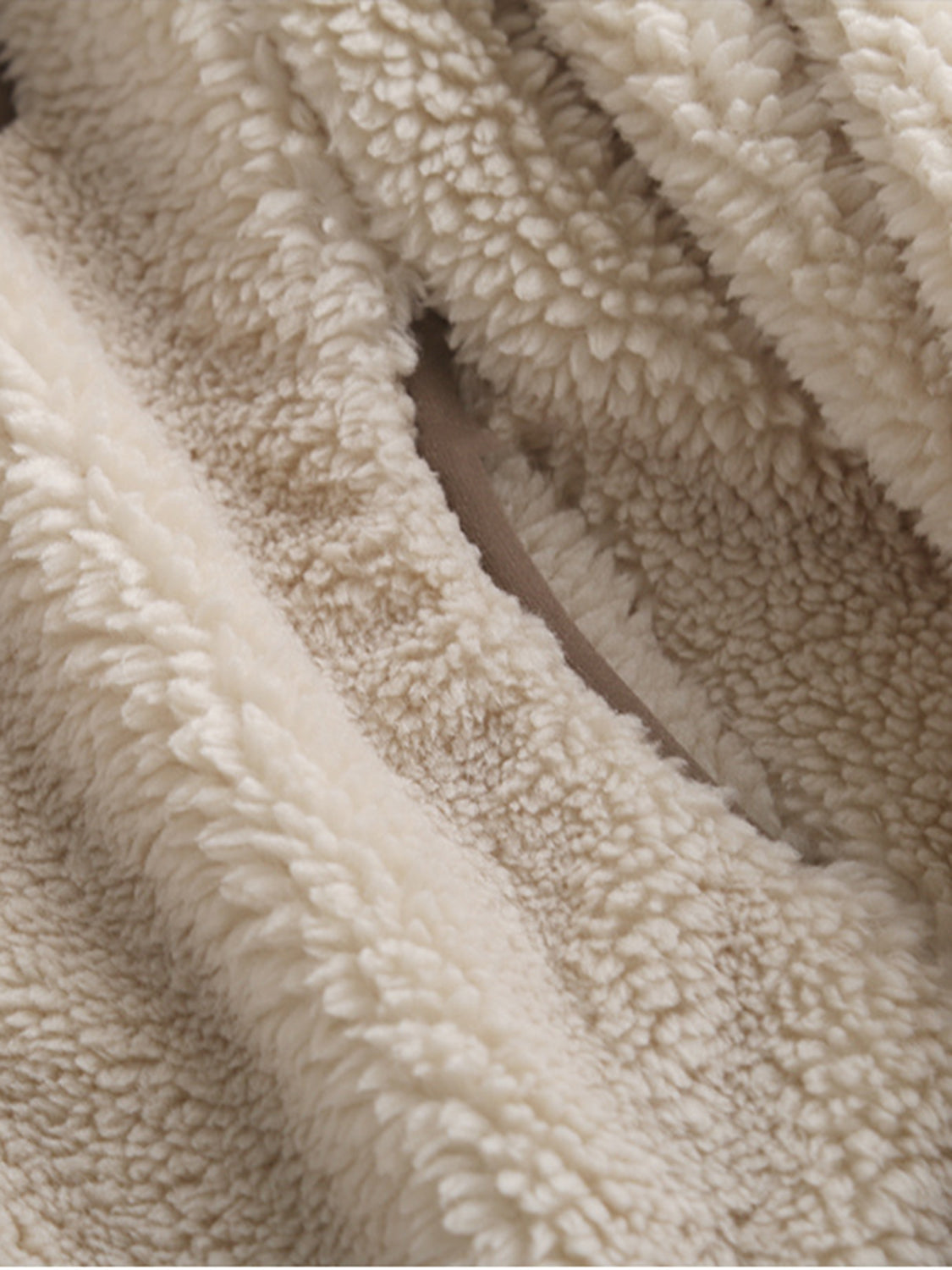 Zip Up Long Sleeve Plush Jacket-Angel Casuals