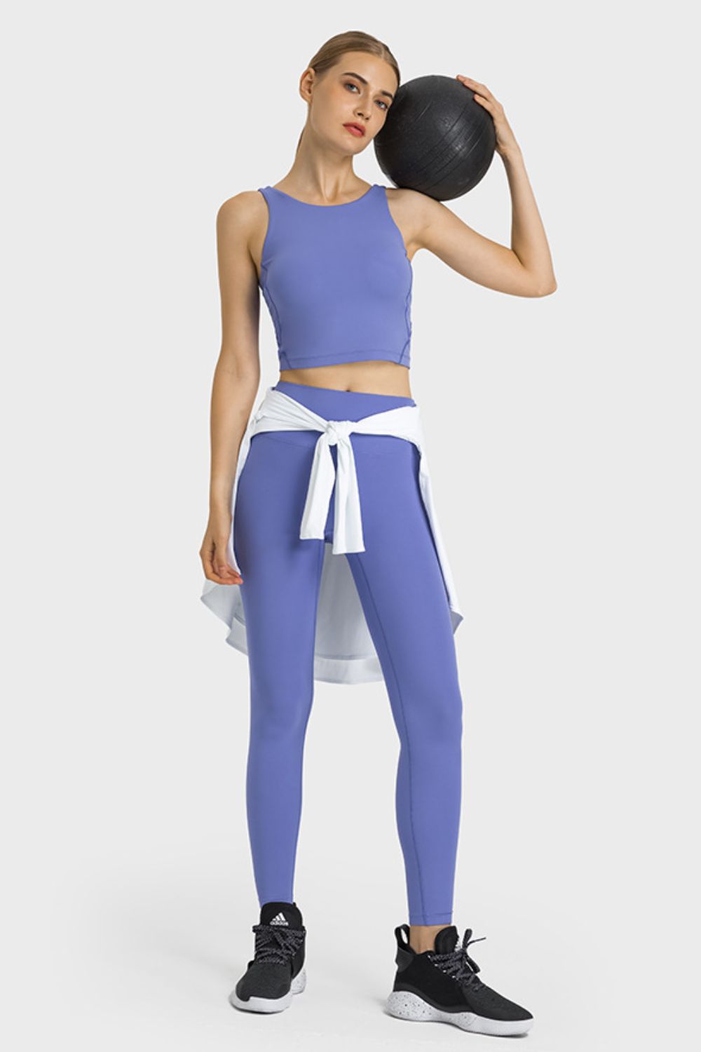 High Waist Active Pants-Angel Casuals