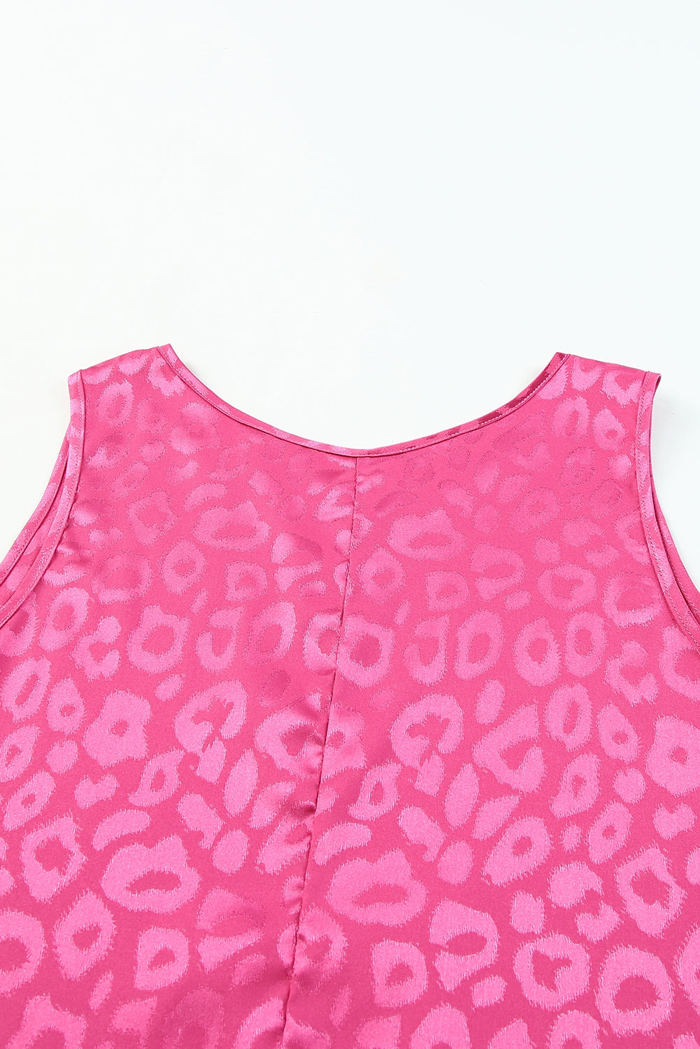 Sweet Days Leopard Round Neck Tank-Angel Casuals