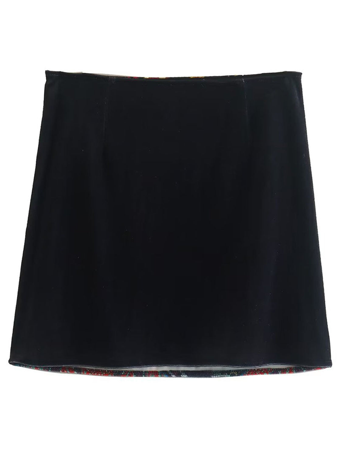 Printed Zip Mini Skirt-Angel Casuals