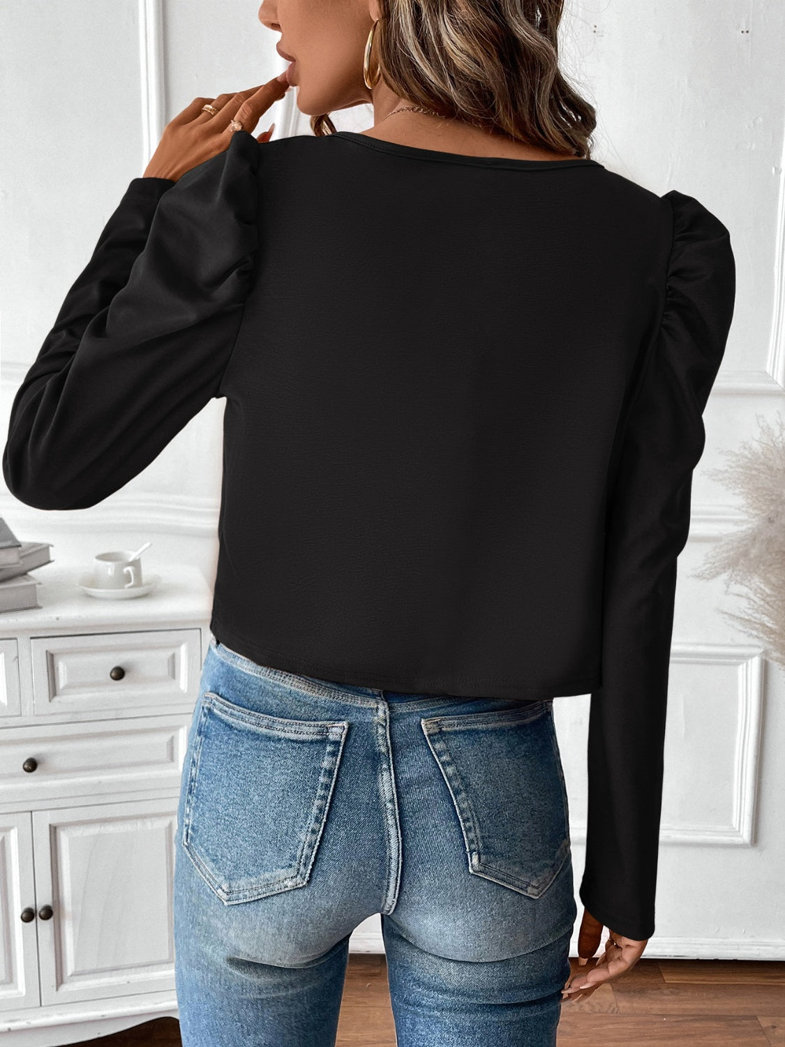 Zip Up Long Sleeve Jacket-Angel Casuals