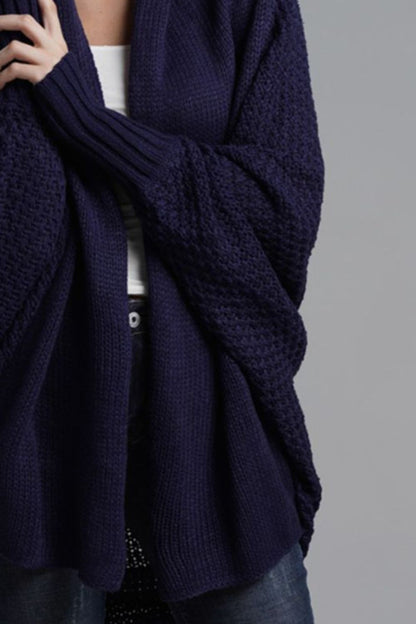 Open Front Batwing Sleeve Cardigan-Angel Casuals