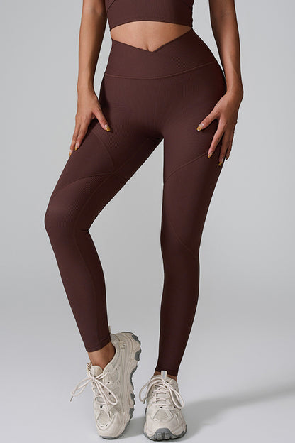 High Waist Active Leggings-Angel Casuals