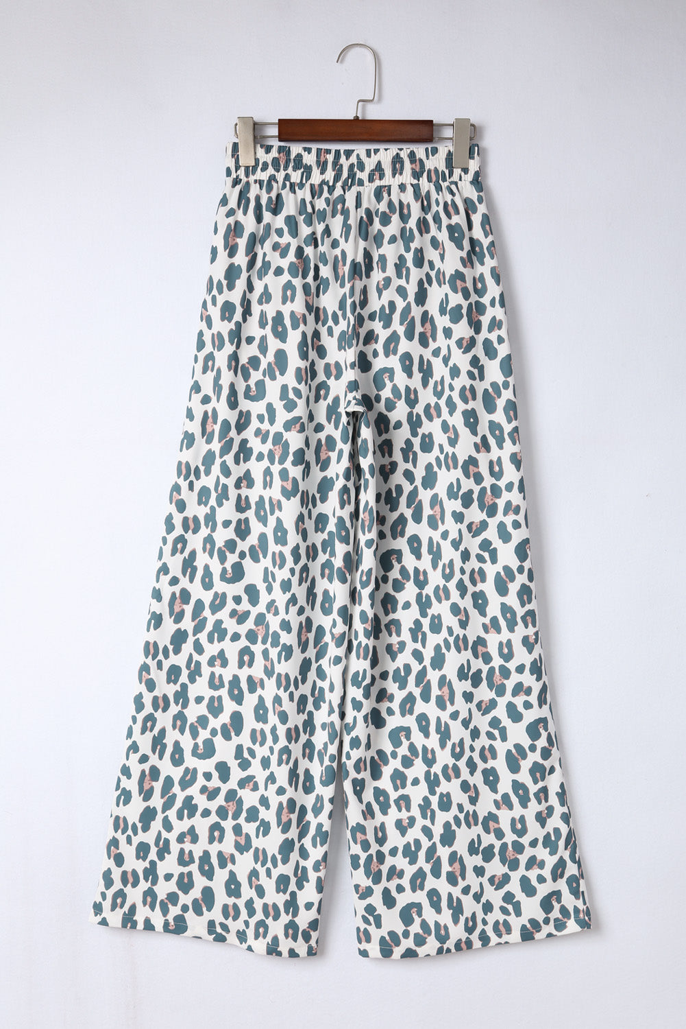 Leopard Drawstring Waist Culottes-Angel Casuals