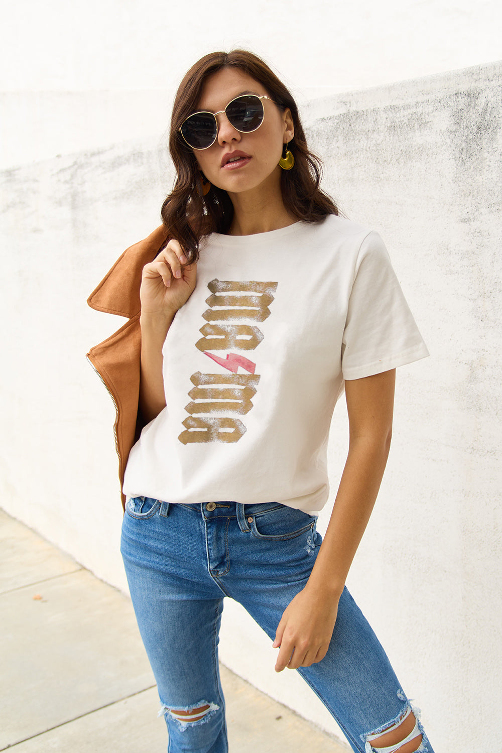 Simply Love Full Size MAMA Short Sleeve T-Shirt-Angel Casuals