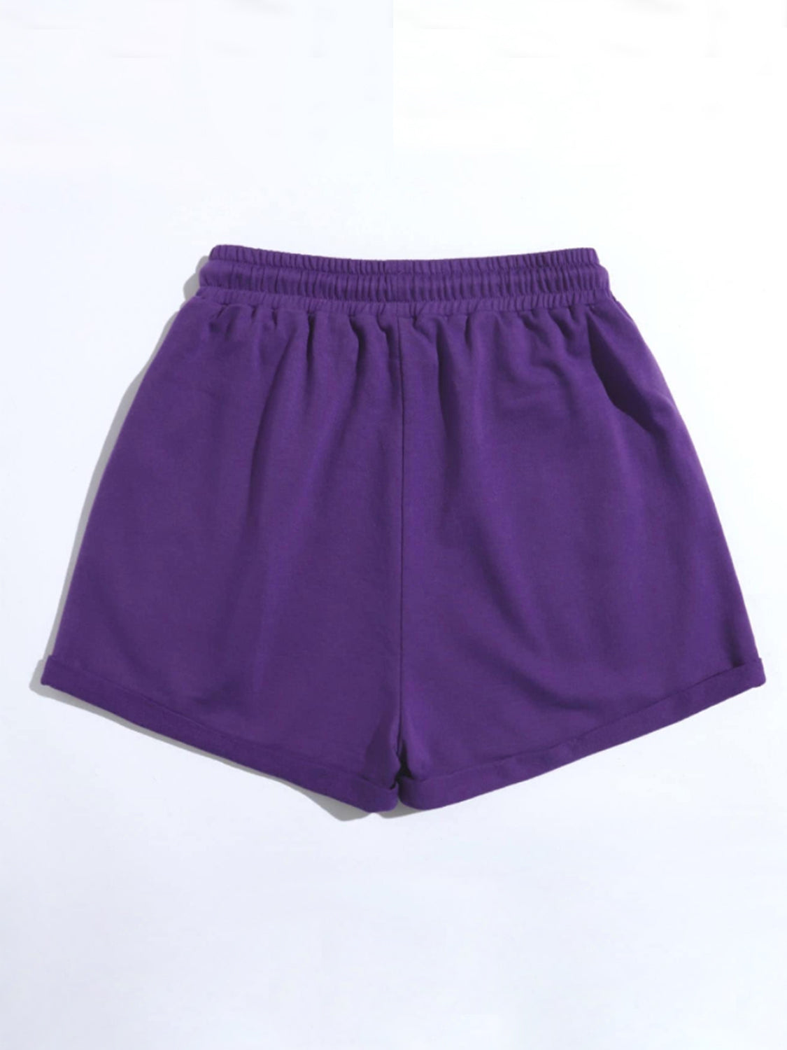 Drawstring Shorts with Pockets-Angel Casuals