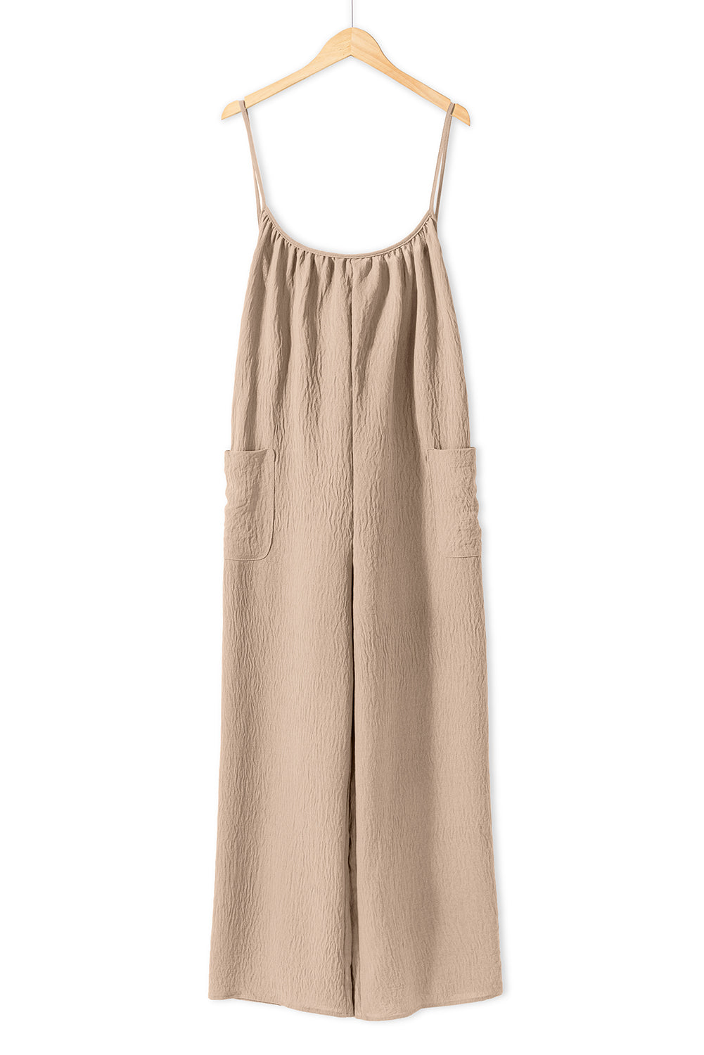 Scoop Neck Spaghetti Strap Jumpsuit-Angel Casuals