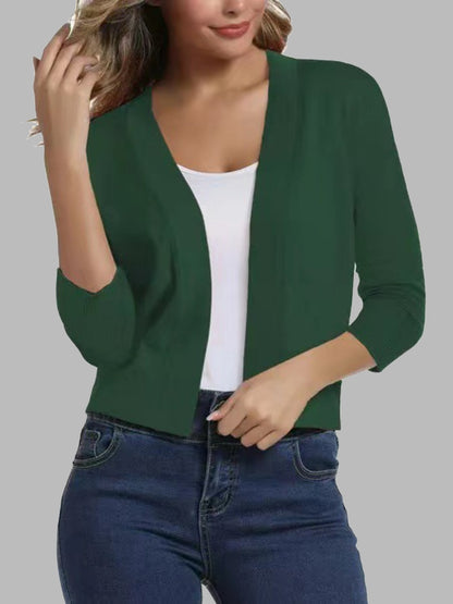Open Front Cardigan-Angel Casuals