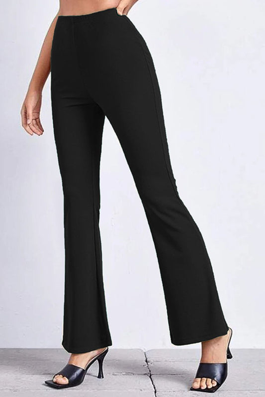 High Rise Flare Pants-Angel Casuals