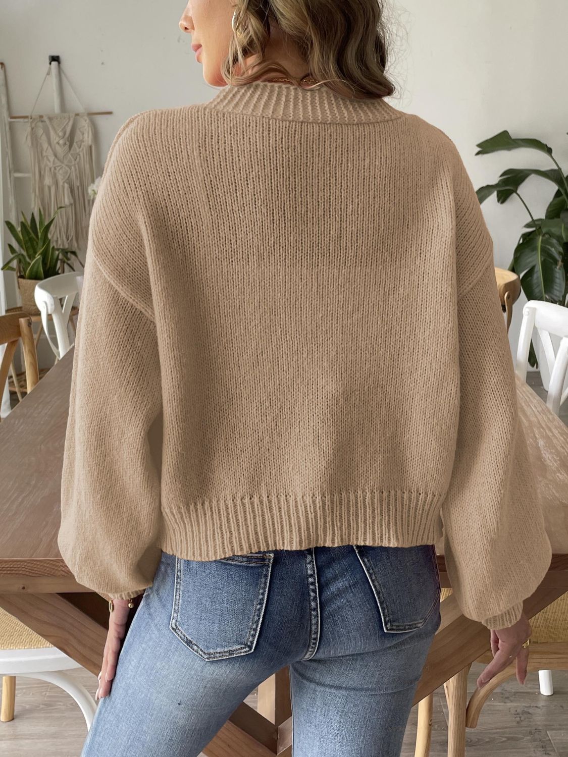 Pearl Open Front Long Sleeve Cardigan-Angel Casuals