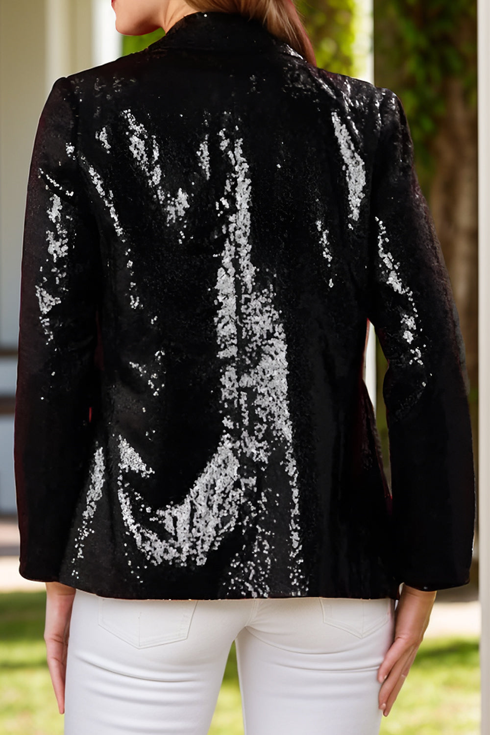 Sequin Nutcracker Long Sleeve Blazer-Angel Casuals