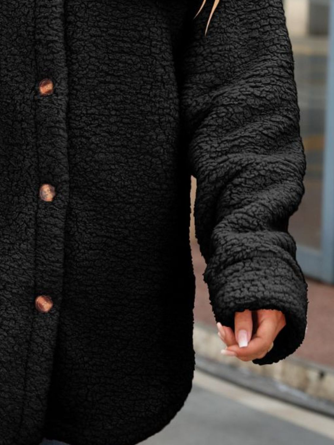 Button Down Collared Coat-Angel Casuals