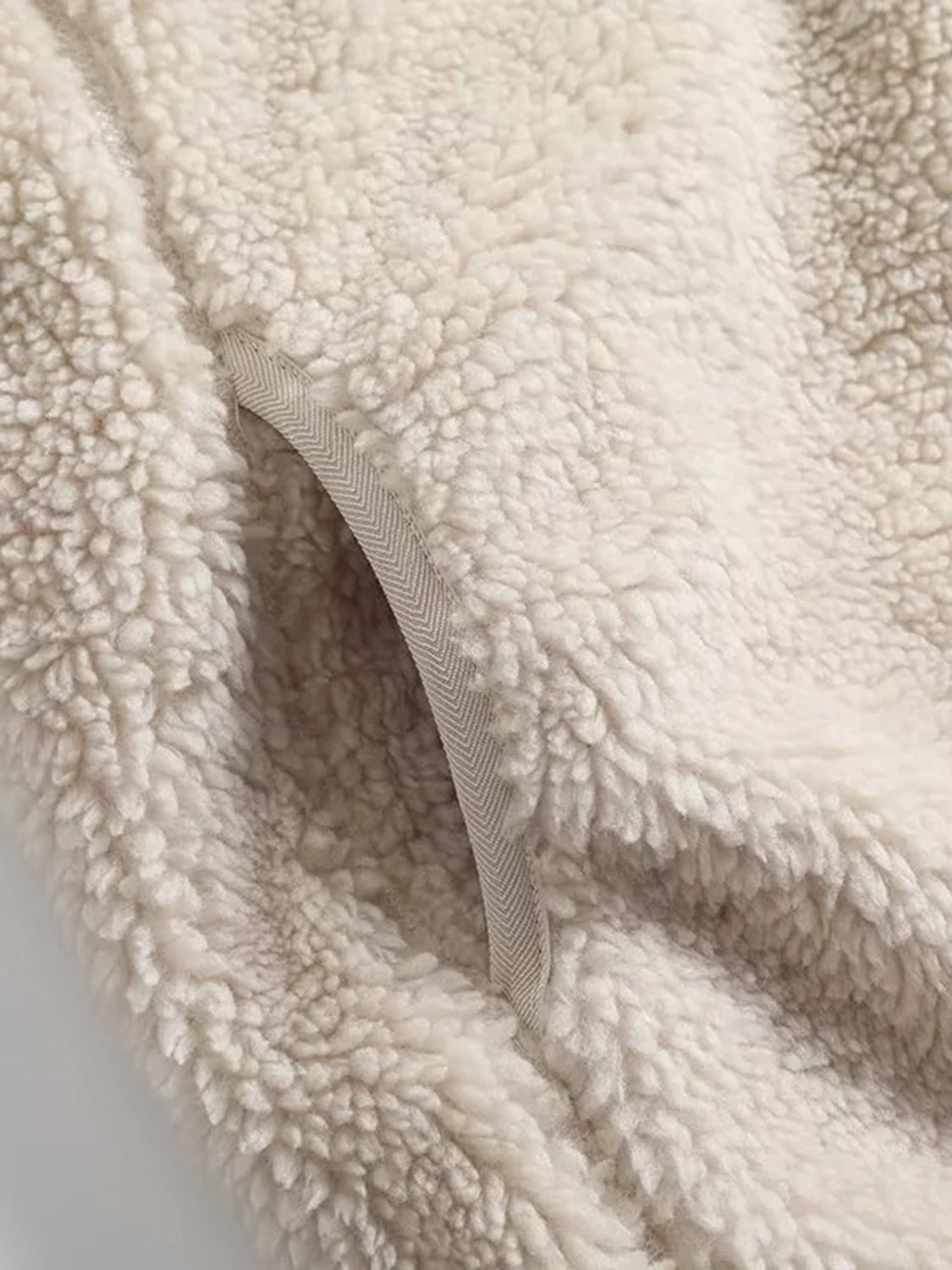 Zip Up Long Sleeve Plush Jacket-Angel Casuals