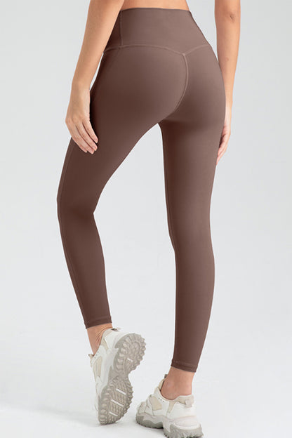 High Waist Skinny Active Pants-Angel Casuals