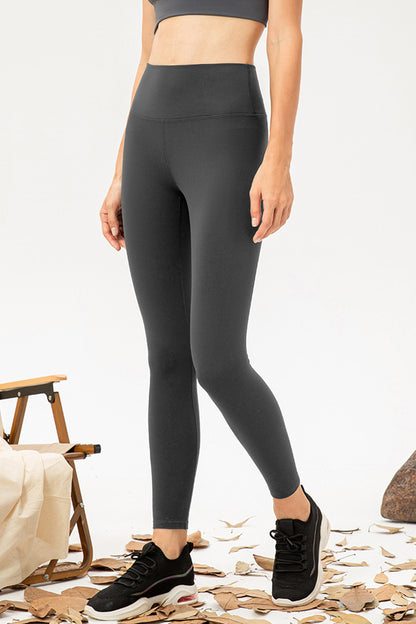 High Waist Skinny Active Pants-Angel Casuals