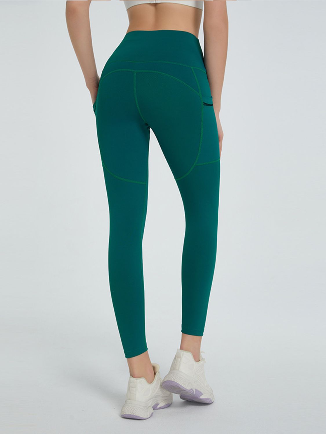 High Waist Active Leggings-Angel Casuals