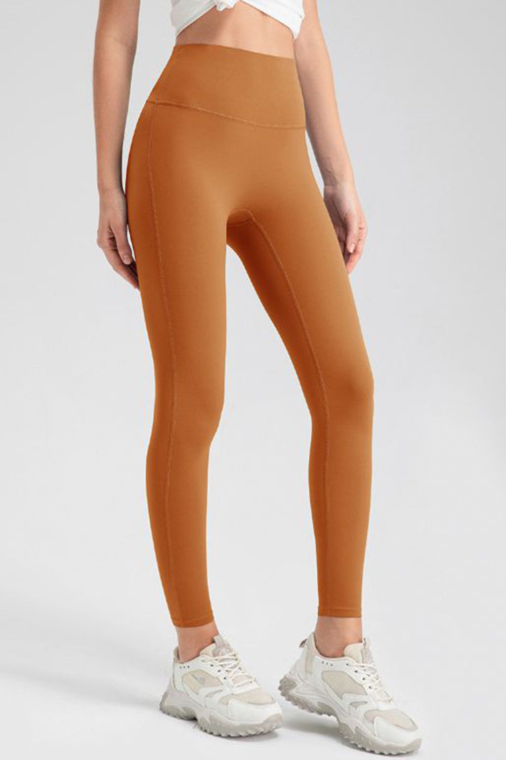 High Waist Skinny Active Pants-Angel Casuals