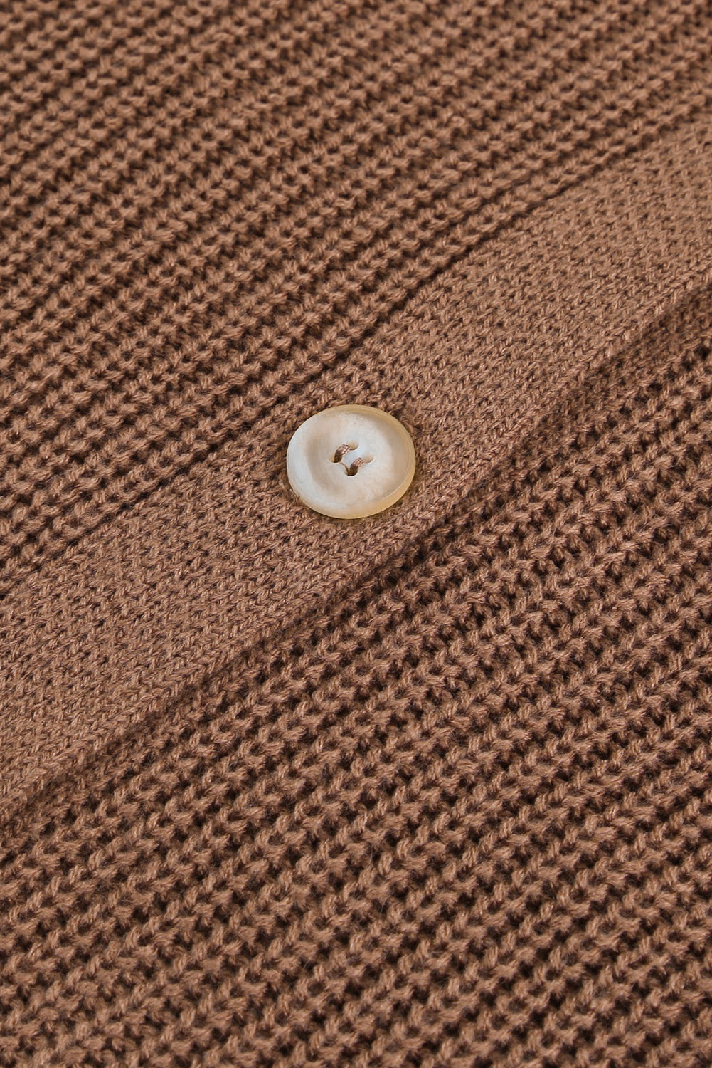 Openwork V-Neck Button Up Cardigan-Angel Casuals