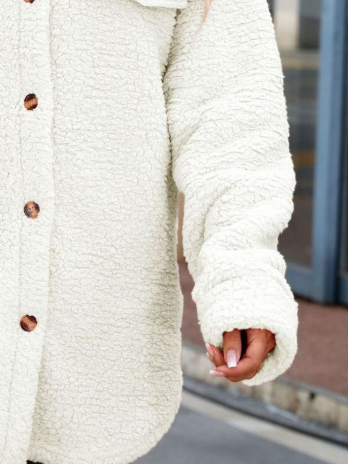 Button Down Collared Coat-Angel Casuals