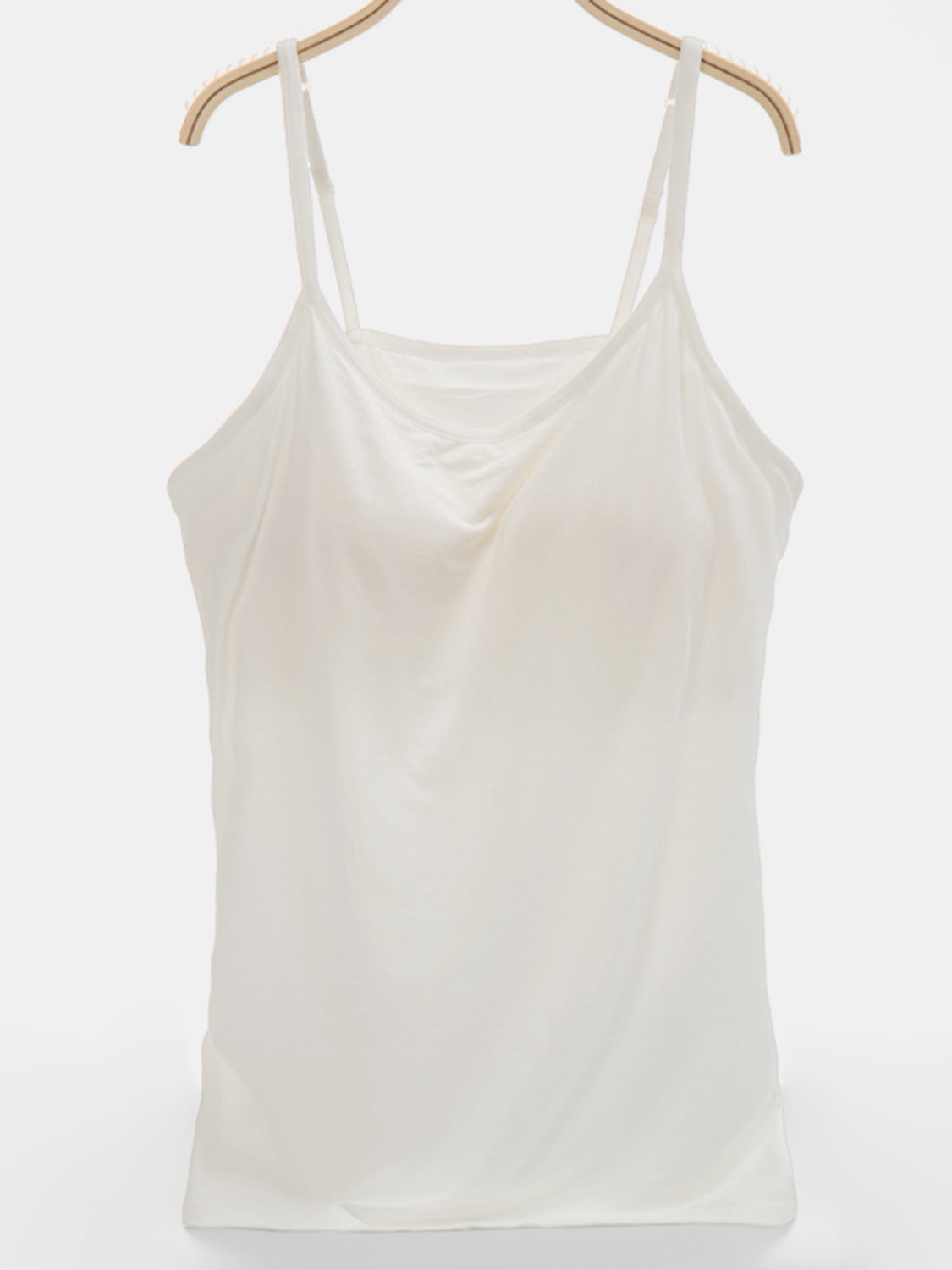 Scoop Neck Adjustable Strap Cami-Angel Casuals