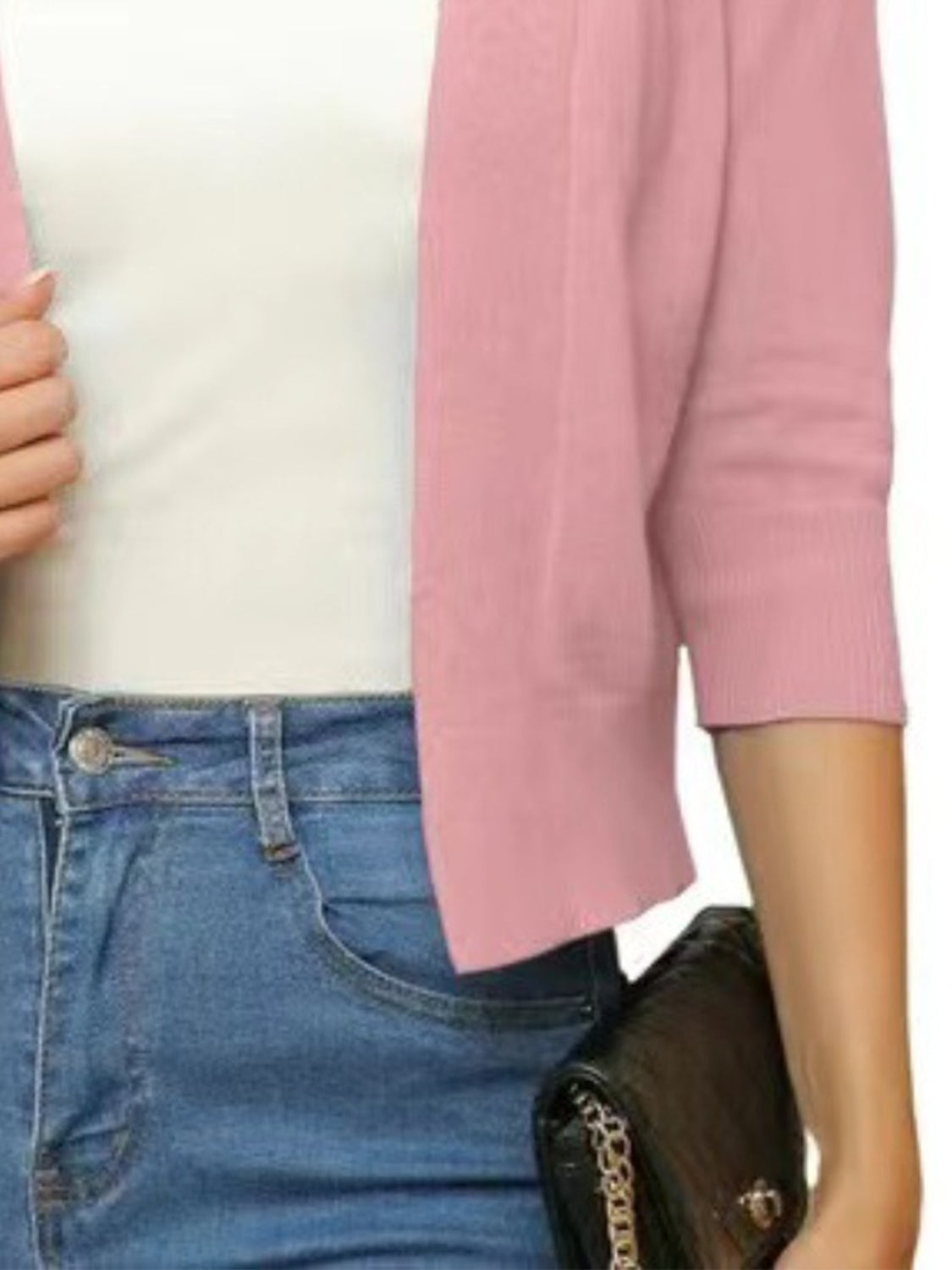 Open Front Cardigan-Angel Casuals