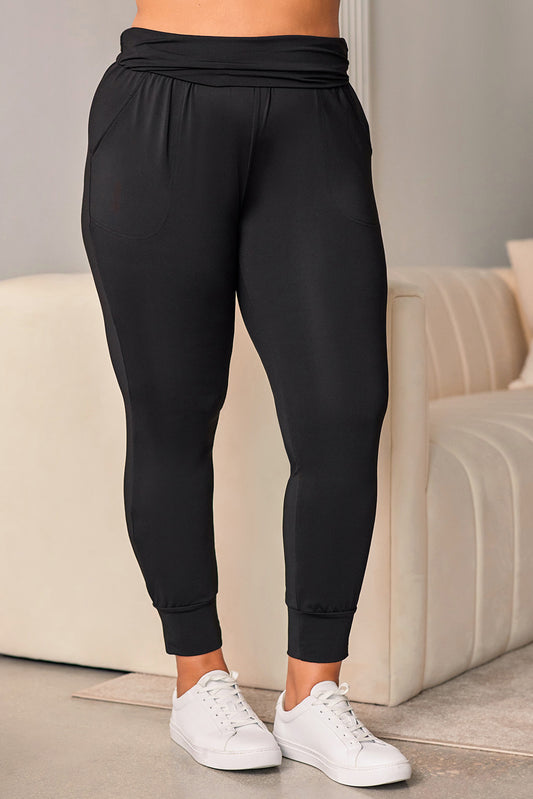 Plus Size High Waist Skinny Pants-Angel Casuals