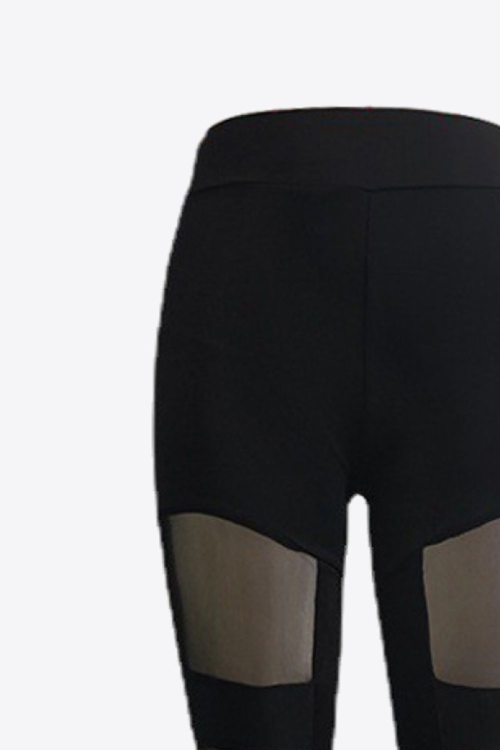 Spliced Mesh Leggings-Angel Casuals