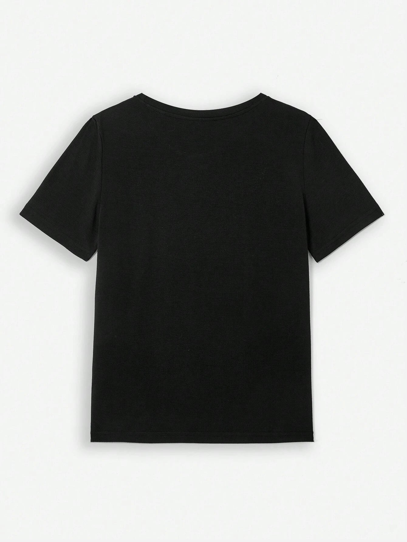 HAPPY EASTER Graphic Round Neck T-Shirt-Angel Casuals