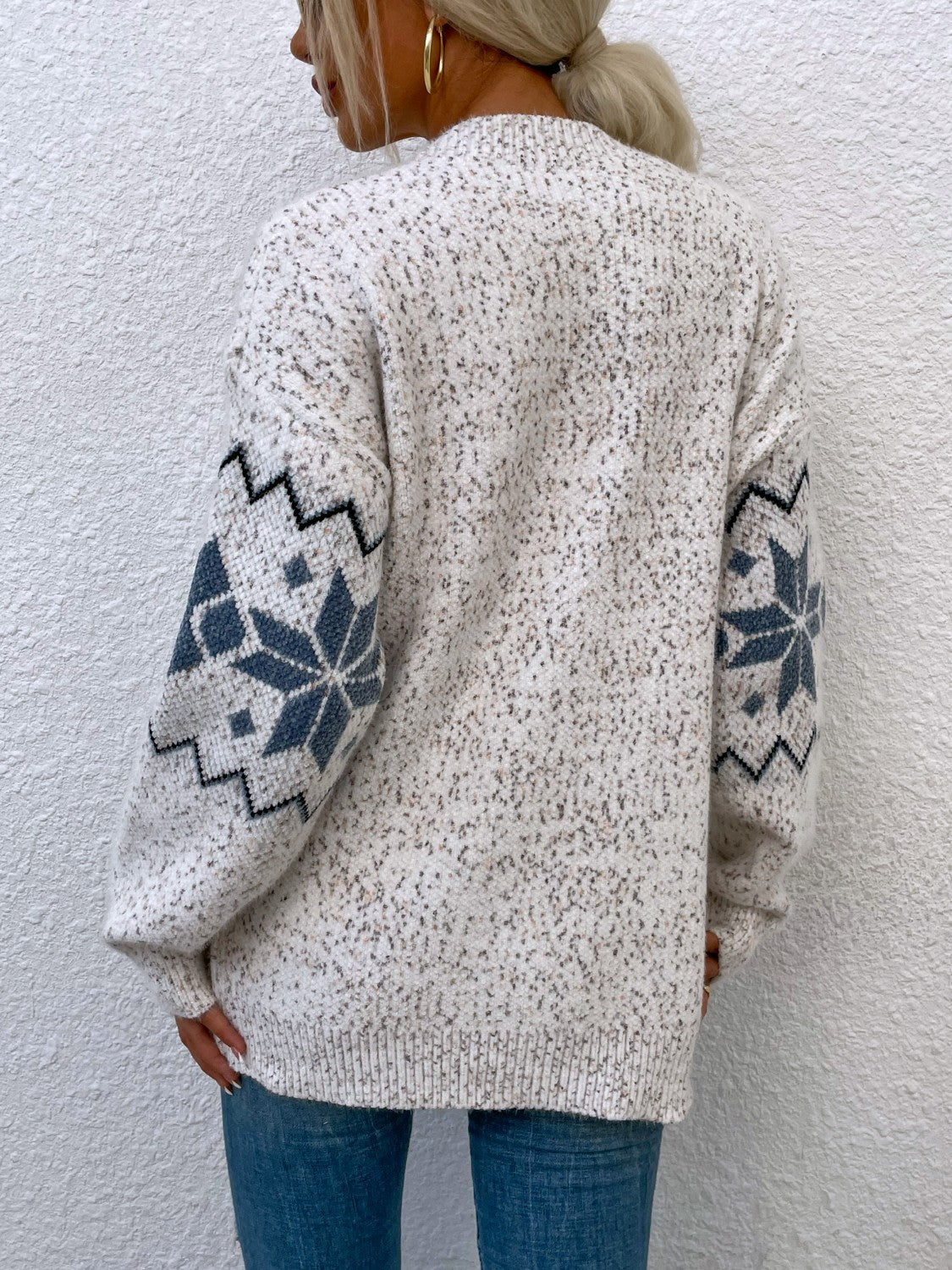Heathered Pocketed Button Up Cardigan-Angel Casuals